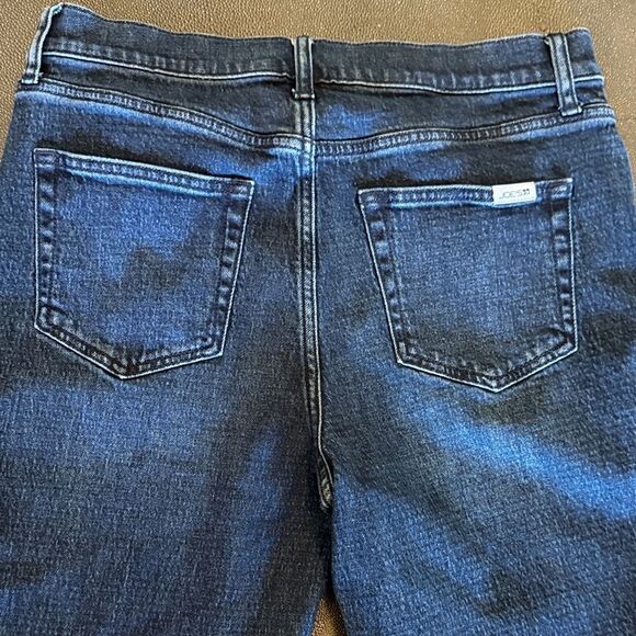 Joe's Jeans Simone Dark Blue Straight high-rise Cropped Denim size 30 - Picture 5 of 9